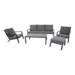 Les - Loungebank Down Town - Grijs -VIDAXL Winkel 90a64219e77a4ab9978ce3845aab3fed