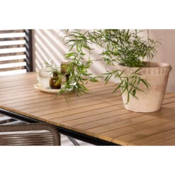 Fjôrd Tuintafel Naturel Acaciahout - 200x90x75cm - Holmbeck -VIDAXL Winkel 9191d30a2e774726ada9ca599334ee68