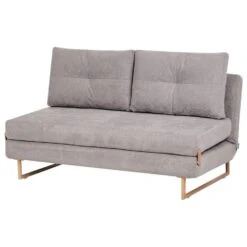 JERSLEV - 3-zits Slaapbank - Grijs - Stof -VIDAXL Winkel 91ab2ddb0fca4504a28a33a4e482e633