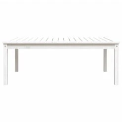VidaXL - Loungetafel - Wit - Massief Grenenhout - 121x82,5x45 Cm -VIDAXL Winkel 928dad6353204eb78199390d707afaa2
