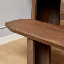 StarFurn Eetkamerbank Walnoot Mangohout - 280x38x45cm - Maré -VIDAXL Winkel 94022b4496b04e8ba4ab15c5c634f05d