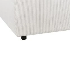 FALSTERBO - Ottomaan - Wit - Corduroy -VIDAXL Winkel 94596a2545124cd58f0a654a154810c9