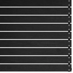 VidaXL - Tuinbank 2-zits - Zwart - Grenenhout - Met Kussens -VIDAXL Winkel 957badc3af874b88add305c33a3142cc