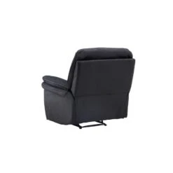 Svea - Kazo Verstelbare Fauteuil - Lederlook - Zwart -VIDAXL Winkel 96005d051f6b4b02b454beca213c2c81