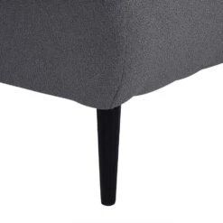 CHEVANNES - Chaise Longue - Donkergrijs - Bouclé -VIDAXL Winkel 960e576a8eb443679b6e3f956eeed82d