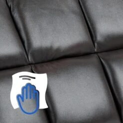 CLP Fauteuil Andover Zwart Frame - Kunstleer - Bruin -VIDAXL Winkel 96133bc397bd49caa2ec535a6cecac8e