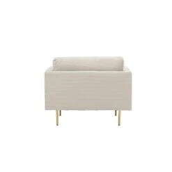 Svea - Sino Fauteuil - Ribstof - Lichtgrijs -VIDAXL Winkel 9617e3fcb093482a9a4994a96318d183