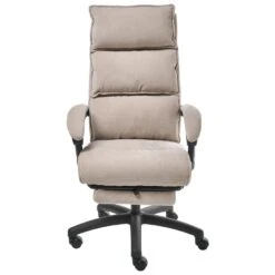 EATON - Directiestoel - Beige - Chenille -VIDAXL Winkel 9689aec713b44bf7a3adf37b63cf2a8d