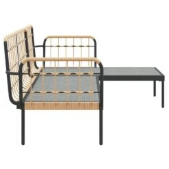 VidaXL - Loungeset - Donkergrijs - Poly Rattan - 3 Stuks - Met Kussens -VIDAXL Winkel 97fa75fa0a14488fafdb40e865ece1a3