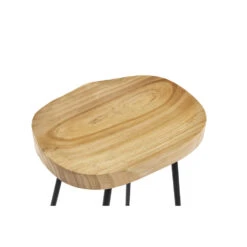 Set Van 2 Metalen Barkrukken In Natuurlijk Essen -VIDAXL Winkel 998312516992447e8b9e9f7efff90101