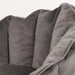 Icon Zitzak En Poef Sirena - Zitzak Velvet - Houtskool -VIDAXL Winkel 99d59c0dcc974bcbb1983fcf91c8e40f