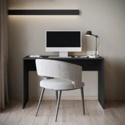 Meubella - Bureau Nyon - Zwart - 120 Cm -VIDAXL Winkel 9a050fd540b84c7b9f0f5d65ec6aaca9