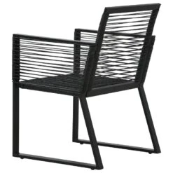 VidaXL Tuinstoelen 2 St PVC-rattan Zwart Overig -VIDAXL Winkel 9a0e9f31061f4aff9ca2b6ad51362acc
