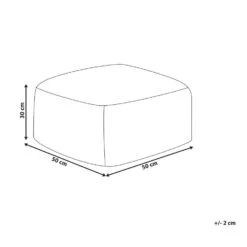 MUKKI - Poef - Grijs - Polyester -VIDAXL Winkel 9a2497f944424dd0b2b2d6fd0e7b20d1