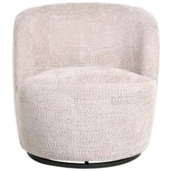 KUOLPA - Fauteuil - Beige - Chenille -VIDAXL Winkel 9a47afbc50084252999f0b75ab0a76a9