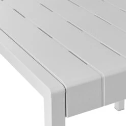 BARTICA - Tuintafel - Grijs - 81 X 84 Cm - Synthetisch Materiaal -VIDAXL Winkel 9a7ff6640f7348b895de6c59b2641571