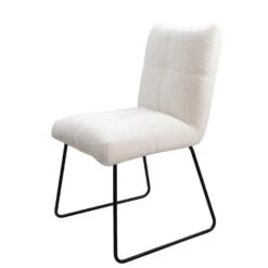 Giga Meubel Eetkamerstoel Teddy Wit - Stoel Felice -VIDAXL Winkel 9b2031ebc8e64db7bab5c0334adf4289