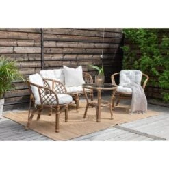 Svea - Matteo Loungeset - Loungestoelen Walnoot - Rattan -VIDAXL Winkel 9bc33510a1ab410ab41a0eb4171452bd