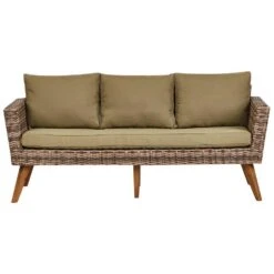 VITTORIA XL - Loungeset Voor 5 - Olijfgroen - PE Rotan -VIDAXL Winkel 9bd8d392d4744df4bdbfecd807de2528
