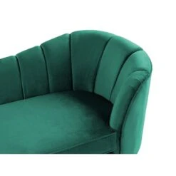 ALLIER - Chaise Longue - Groen - Rechterzijde - Fluweel -VIDAXL Winkel 9c0f48878ad94c32ae9f36f45e92a2a7