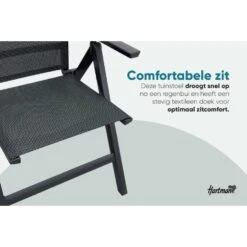 Set Van 4 - Hartman Napoli Verstelbare Stoel - Teak -VIDAXL Winkel 9c785c8fd3834dc4b607c39d20cc1195