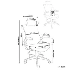 PALADIN - Directiestoel - Lichtgrijs - Mesh -VIDAXL Winkel 9c7c99a56bff41db93f58ca8ee4e396f