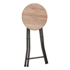 Merkloos Urban Living Krukje - Metaal/hout - D30 X H45 Cm - Opvouwbaar -VIDAXL Winkel 9d1760a15b7b428eb09dda6e89e5e7a8