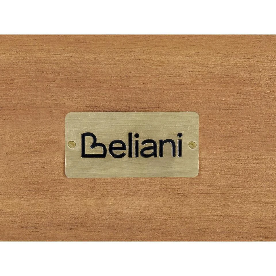 BARATTI - Tuin Ottomaan - Lichte Houtkleur/Wit - Acaciahout 6 BARATTI - Tuin Ottomaan - Lichte Houtkleur/Wit - Acaciahout - Afbeelding 6