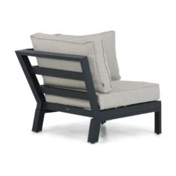 Hoek Loungeset 5 Personen Aluminium/Polywood (teakfinish) Grijs Lifestyle -VIDAXL Winkel 9dbfe65f25354866ae5804d2d35228ef