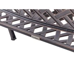 STAGGIA - Tuinbank - Bruin - Metaal -VIDAXL Winkel 9f053c152353464eaf7cf34bc37e848a