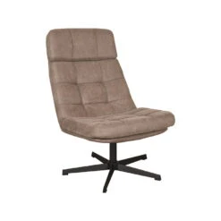 LABEL51 Fauteuil Alvar - Taupe - Micro Suede - 57x53x83 Cm -VIDAXL Winkel 9f31f355cf5e4e0da1a5b6c1c8efe540