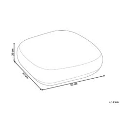 Beliani Poef BERRECHID - Beige Katoen -VIDAXL Winkel 9f77973c1c1241598b0a8fbbe167274a