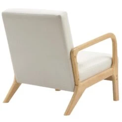 CLP Fauteuil Hibbing Natura Frame - Hout - Creme -VIDAXL Winkel 9f7f4b59e9e649f7b6e748eb6ffa8857