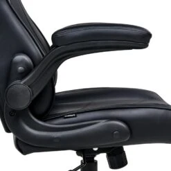 TRIUMPHER - Bureaustoel - Zwart - Kunstleer -VIDAXL Winkel 9fc82dff5dfe4f1a95bb953e52803dbd