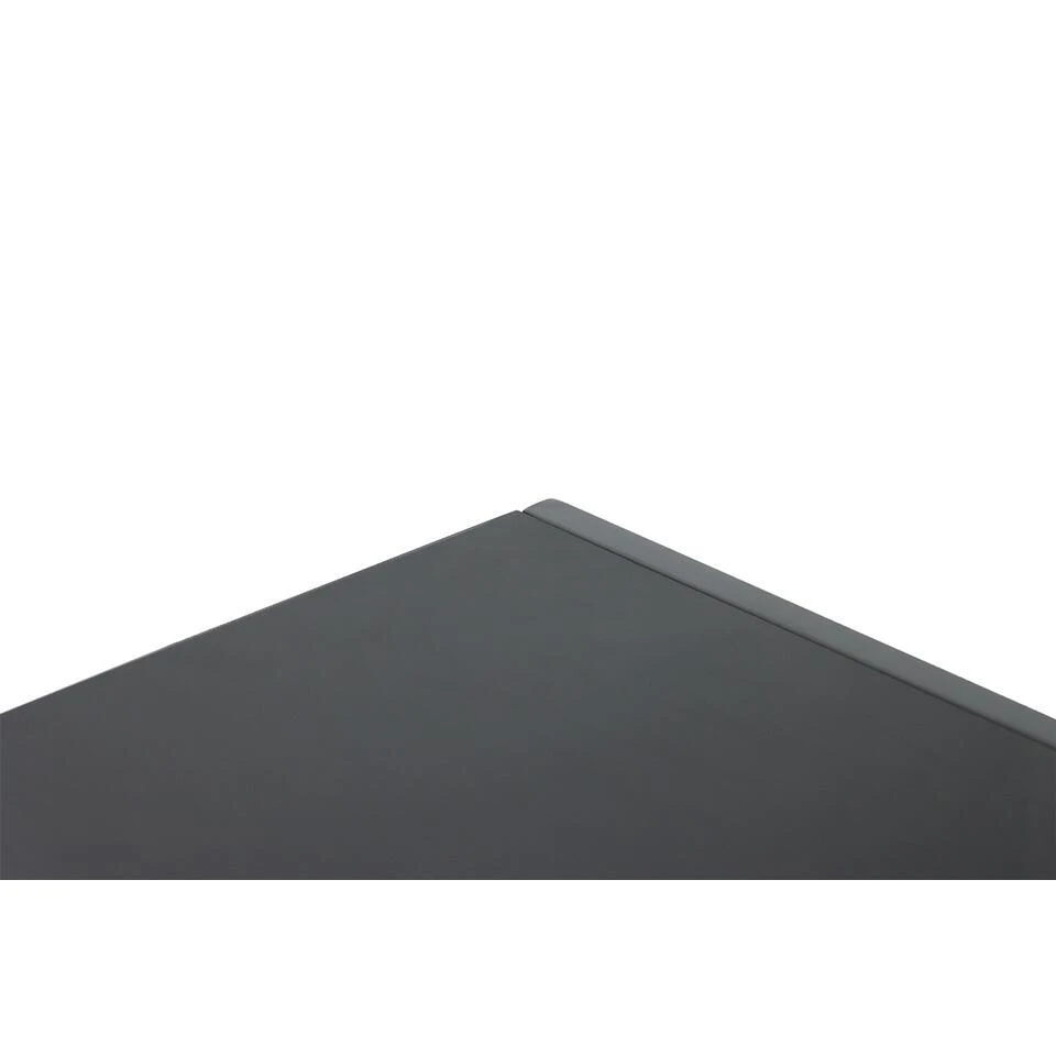 Dining Tuintafel Vierkant 85 X 85 Cm Aluminium Grijs Venustas 7 Dining Tuintafel Vierkant 85 X 85 Cm Aluminium Grijs Venustas - Afbeelding 7