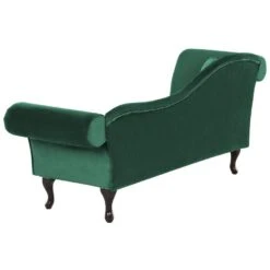 LATTES - Chaise Longue - Groen - Linkerzijde - Fluweel -VIDAXL Winkel a1d9bb57024e4e6a974e7fa2214bdc7b