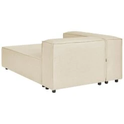 APRICA - Chaise Longue - Beige - Rechterzijde - Linnen -VIDAXL Winkel a1f223b1d6904e73a85be11863d62313