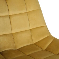 CLP Bureaustoel Medford Fluweel - Geel -VIDAXL Winkel a2598b061f974f09b58c1e22b5cf245b