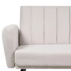 VIMMERBY - Slaapbank - Beige - Polyester -VIDAXL Winkel a28b4a10aa154e65b98db91a5c754e11