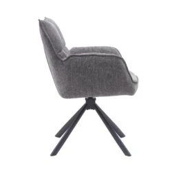 Nordic Home - Felix Eetkamerstoel - Grijs -VIDAXL Winkel a2908b5289e84d049a7a2f9a657273ab