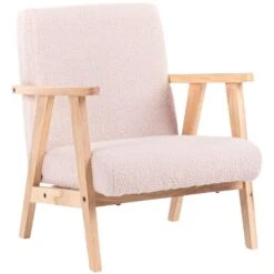 LINDE - Kinderfauteuil - Pastelroze - Bouclé -VIDAXL Winkel a4d077c02dee40889b8246060bdc06aa