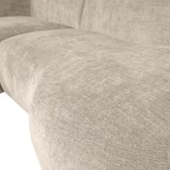 WOOOD Polly Chaise Longue - Polyester - Zand - 71x258x150/105 -VIDAXL Winkel a560254724cf468689babc627124ed7a