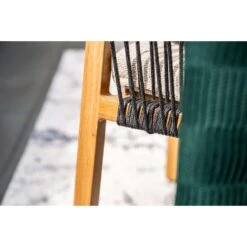 Monti Dining Fauteuil - Light Teaklook - Rope Lava Zwart - Gobi Sand -VIDAXL Winkel a663d087d3ab442f845b31249c3301a4