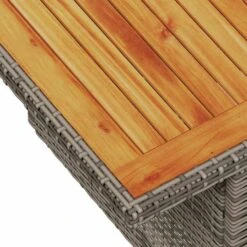 VidaXL 7-delige Loungeset Met Kussens En Verstelbaar Salontafel - Grijs -VIDAXL Winkel a6de51bea9a04ab8a9a6d4ef1cb570a6