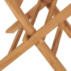VidaXL - Tuinstoelen - Bruin - Hout - 2 Stuks - Inklapbaar -VIDAXL Winkel a75b478682464eeba0d21ba449dbd66d