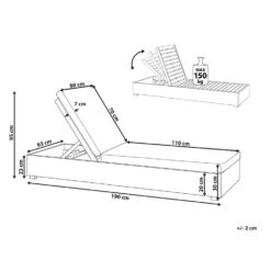 Beliani Tuinligstoel FANANO - Lichte Houtkleur Acaciahout 6 Beliani Tuinligstoel FANANO - Lichte Houtkleur Acaciahout -VIDAXL Winkel a77120d7c371403f9aeb6e5a35d40b82