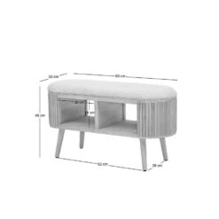 Bank Met Opbergruimte In Grenen En Witte Lussen -VIDAXL Winkel a7db558119e94b0ea1b4dea9bdead497 1