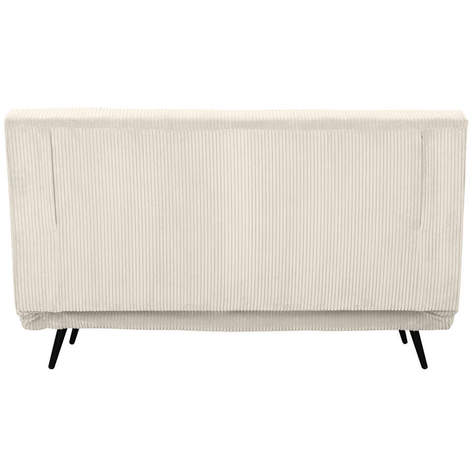 Mallory - Slaapbank 140 Cm In Crèmekleurige Stof 7 Mallory - Slaapbank 140 Cm In Crèmekleurige Stof - Afbeelding 7