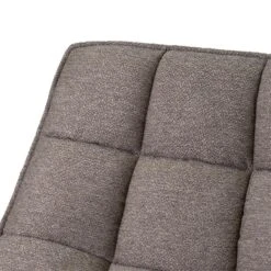 Draaifauteuil Stof/Textiel - Taupe - 86x74x84cm - Mattis -VIDAXL Winkel a80b75215cdc429095bfdf518b2b439d