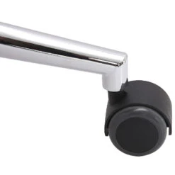 CLP Bureaustoel Dayton Chroom Frame - Kunstleer - Natura/grijs -VIDAXL Winkel a857392153ce492d8cd3d735e839749b